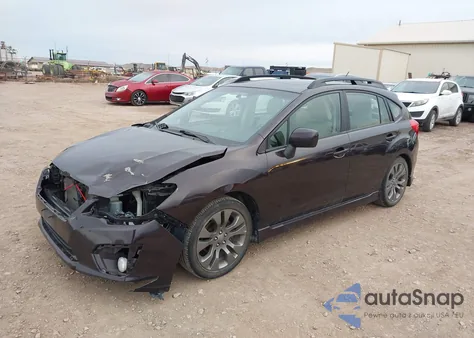 2013 Subaru Impreza 2.0I Sport Limited from USA, damaged, VIN JF1GPAS63D2830196